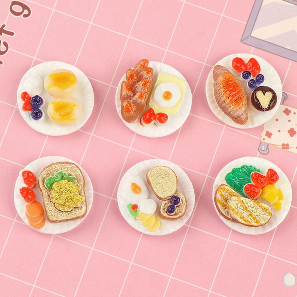 Kids Outdoor Kitchen Accessories - Kreative Puppenhaus Miniatur Simulation Lebensmittel Modell