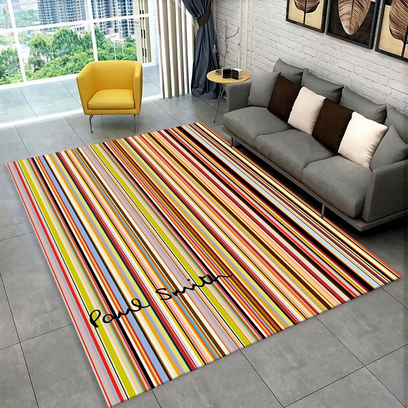 Kids Outdoor Area - Fashion P-Paul S-Smit Rainbow rutschfester Teppich