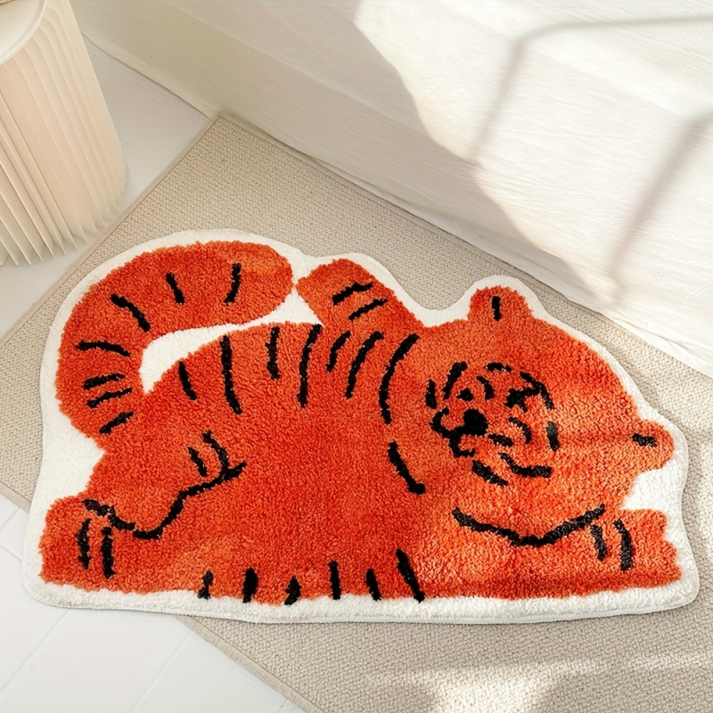 Kids Outdoor Area - VIKAMA Kawaii Liegende Katze Teppich, Weicher