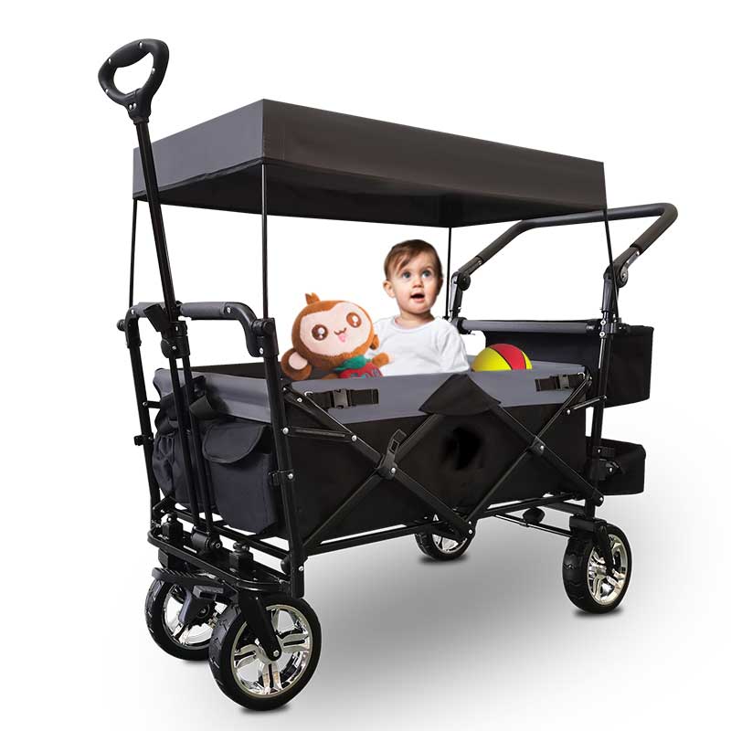Kids Outdoor Furniture Set - Robuster, faltbarer All-Terrain-Bollerwagen für Kinder –