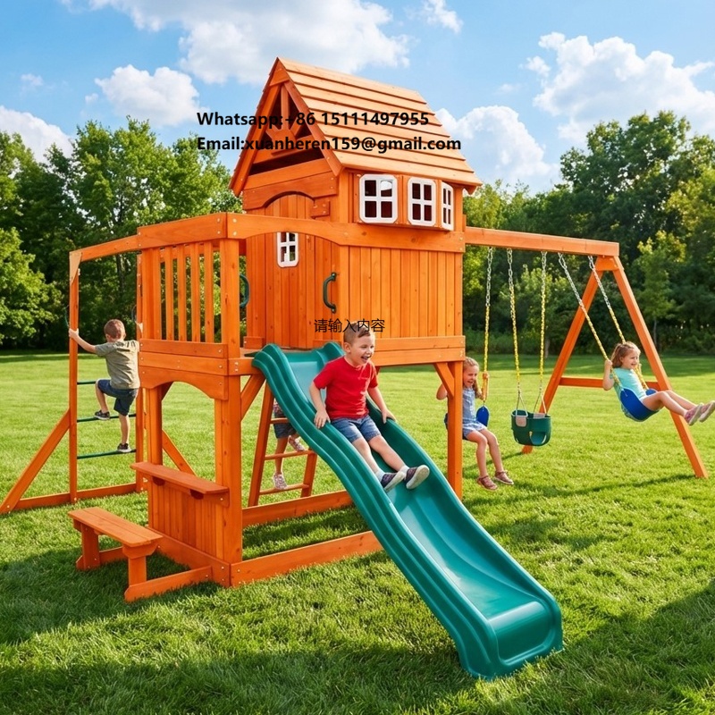 Großes Outdoor-Spielgerät für  – Kids Outdoor Climbing Frame Bewertung und Preis