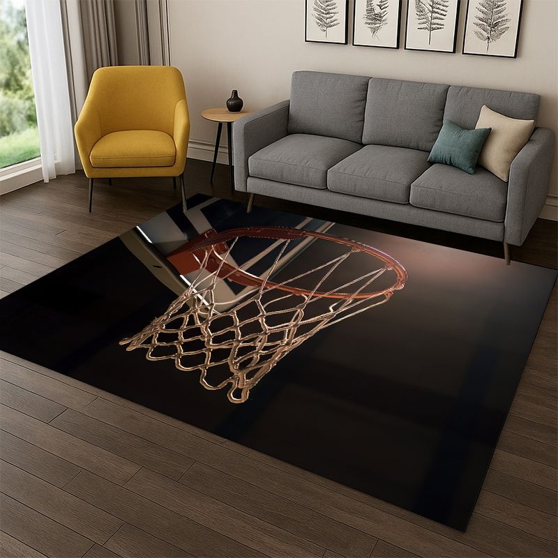 Retro-Basketballplatz-Cartoon- – Kids Outdoor Area Bewertung und Preis
