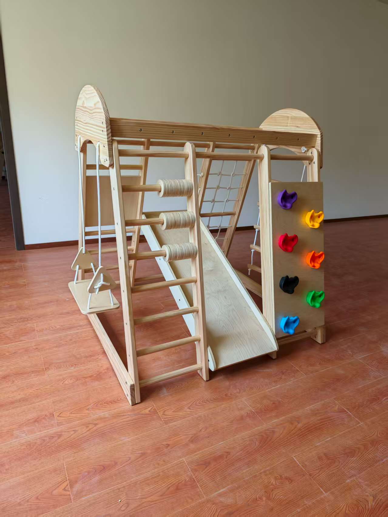Holz-Klettergerüst für Kinder  – Kids Outdoor Climbing Frame Bewertung und Preis