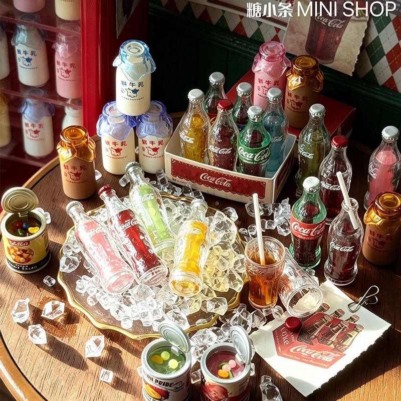 Mini Cola-Milchflaschen-Set 6  – Kids Outdoor Kitchen Accessories Bewertung und Preis