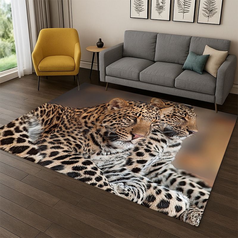 Leoparden-Geparden-Tier-Teppic – Kids Outdoor Area Bewertung und Preis